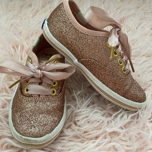 Little Kid's Keds x kate spade new york Champion Glitter Sneaker